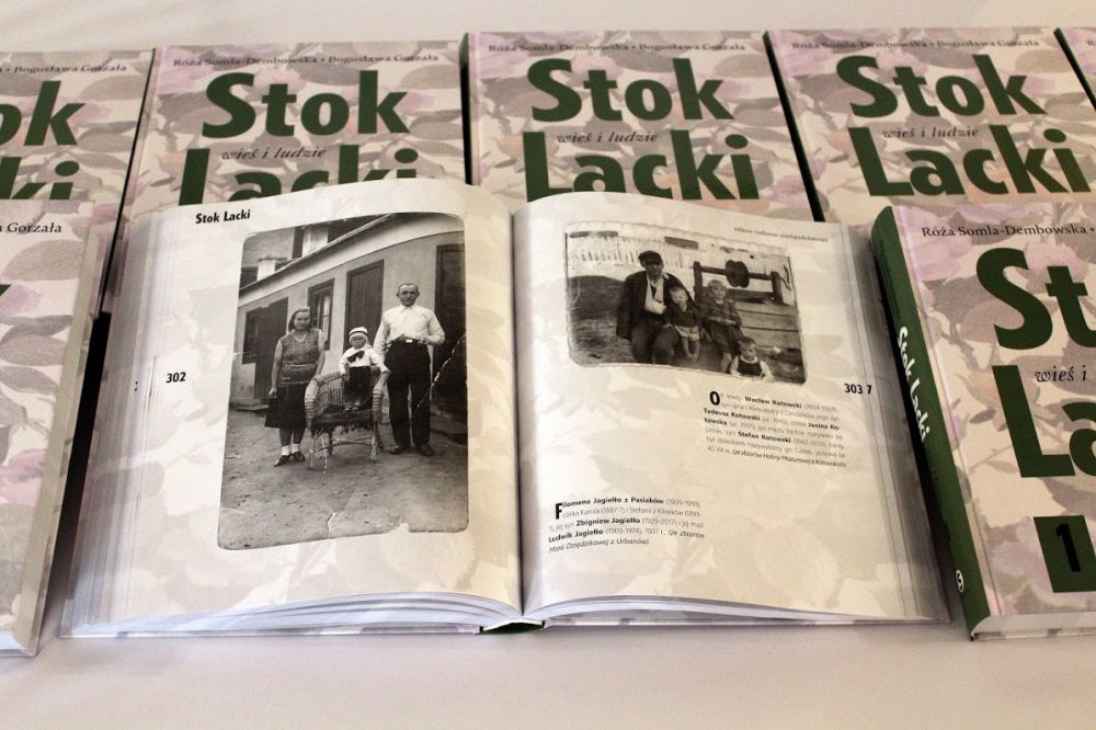 Książka o Stoku Lackim i jego mieszkańcach cieszyła się dużym zainteresowaniem, fot. Witold Bobryk 