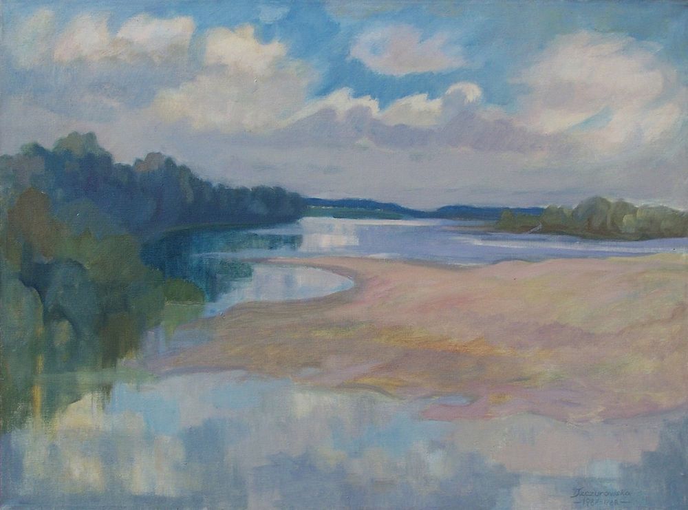 Obraz „Rzeka Bug” (1987/1988)