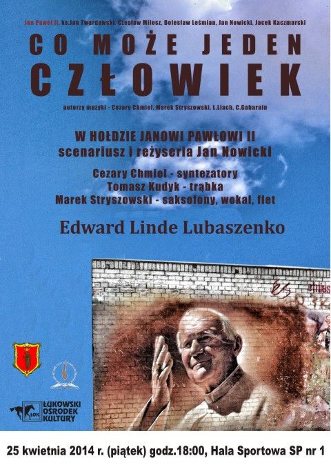 Plakat promujący wydarzenie. Źródło: http://www.lok.lukow.pl