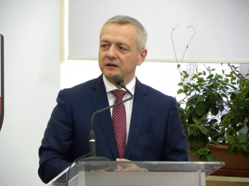 Minister Marek Zagórski.  fot. sej