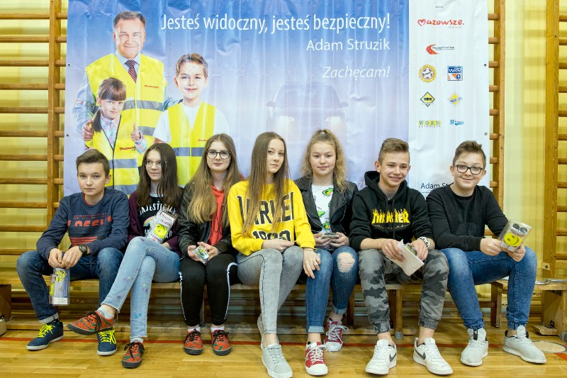 Uczniowie z Woli Rębkowskiej - fot. Aga Król
