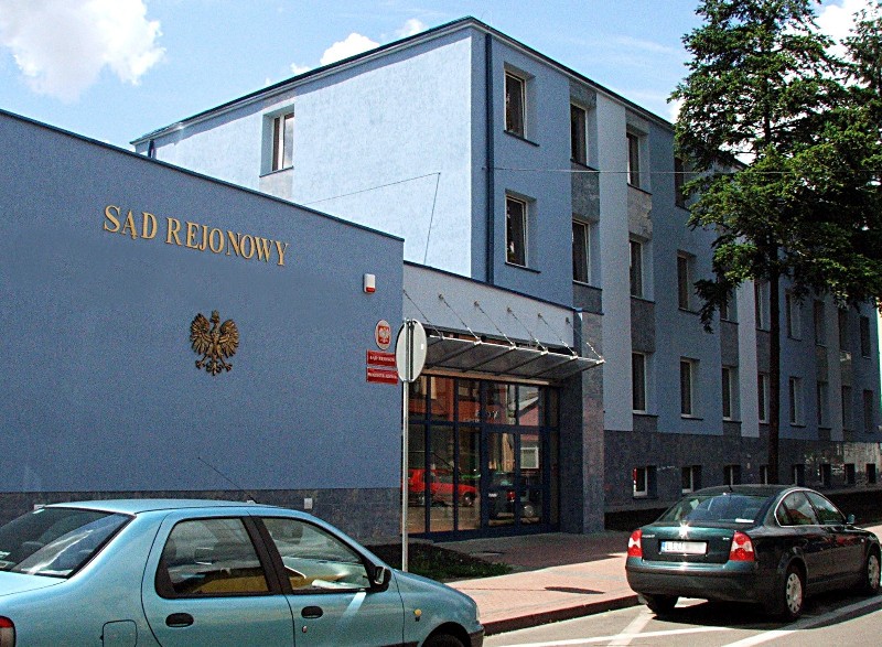 Budynek Sądu Rejonowego w Łukowie fot. PGL