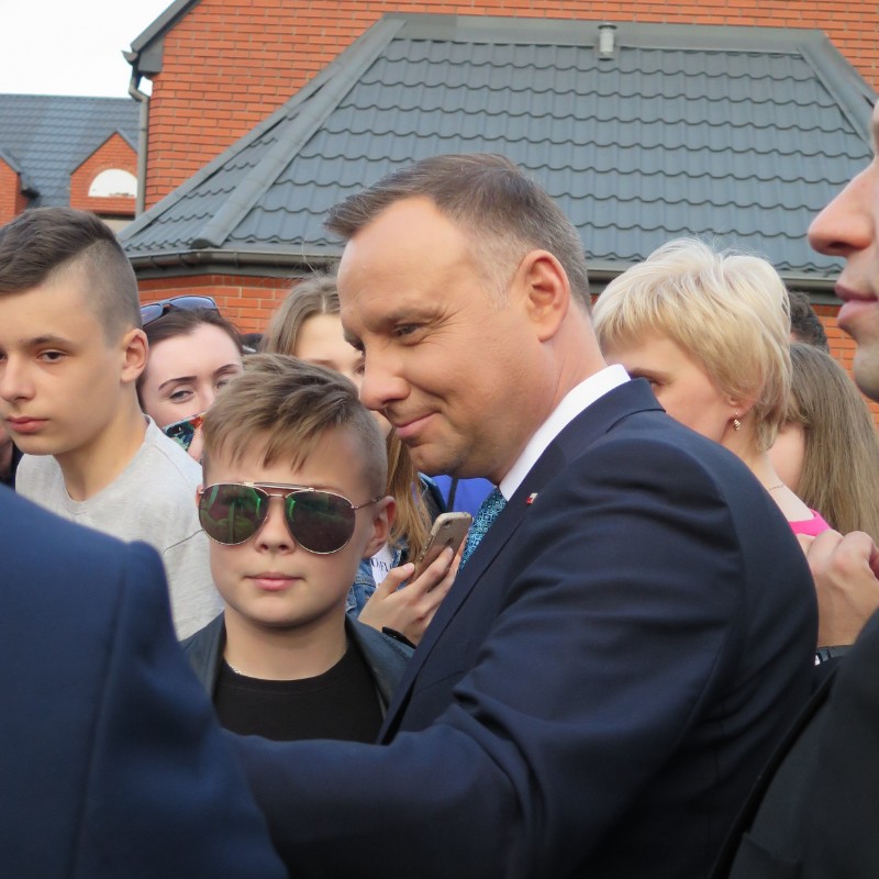 Prezydent Andrzej Duda w Łosicach