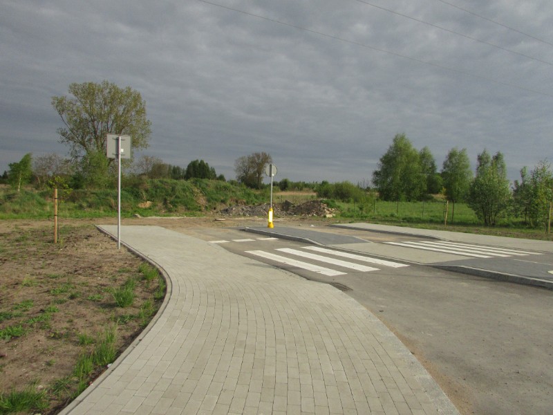 Zanim budowa obwodnicy ruszy, miasto zamierza wybudować tzw. trasę śródmiejską. Ulica Piłsudskiego w Sokołowie zostanie przedłużona aż do Żanecina. (fot. KW)