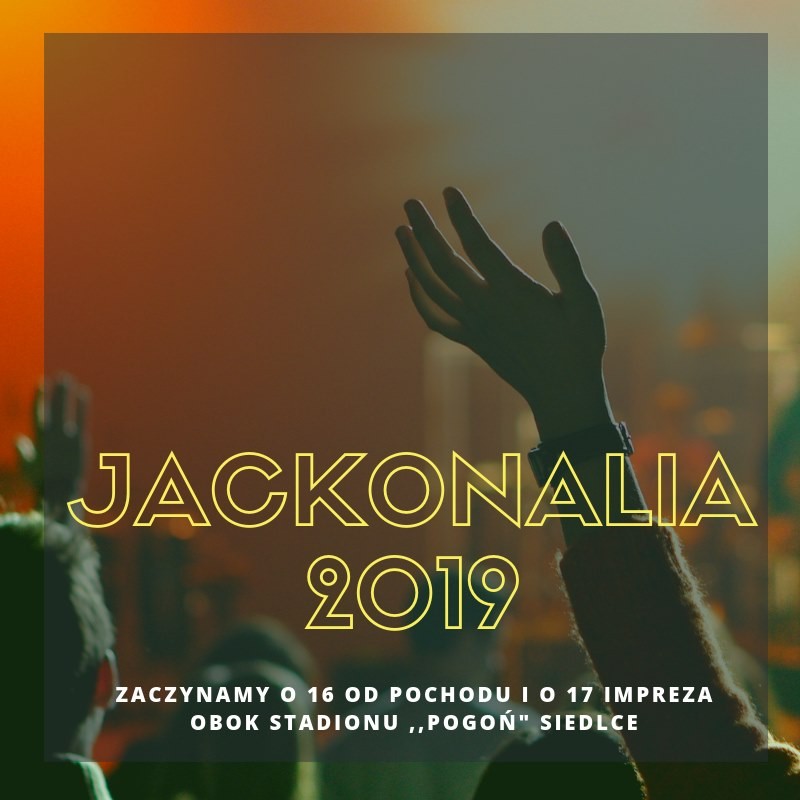 Jackonalia 2019 - plakat