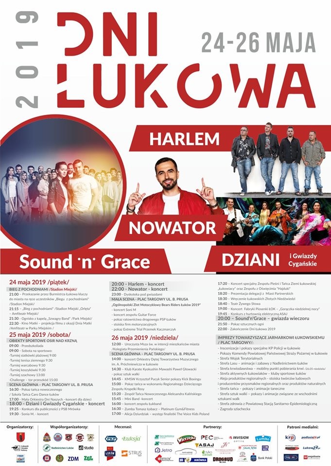 Dni Łukowa 2019 - Plakat