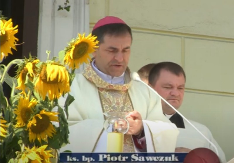Biskup drohiczyński Piotr Sawczuk
