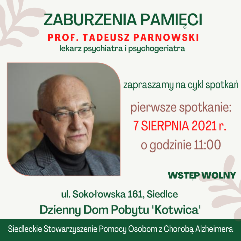 Profesor Tadeusz Parnowski 