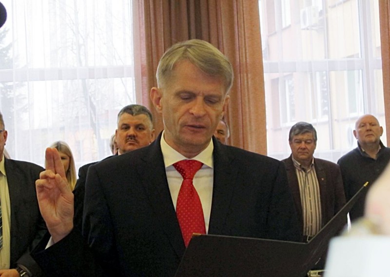 Dariusz Szustek, starosta łukowski fot.PGL