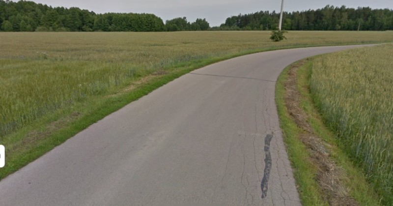Droga Iganie-Strzała będzie remontowana po kawałku (fot. google maps)