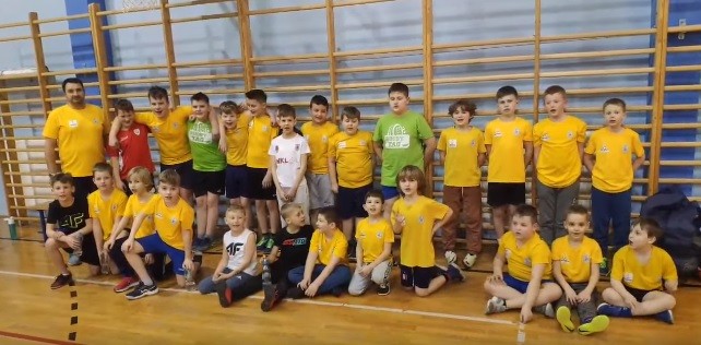 W treningach Miejskiego Klubu Rugby Siedlce już uczestniczą dzieci z Ukrainy! (fot. FB MKS Rugby Siedlce)
