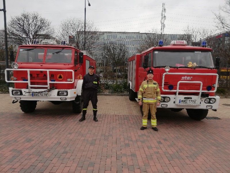 Te dwa wozy strażackie zostaną przekazane na Ukrainę.  fot. arch. OSP