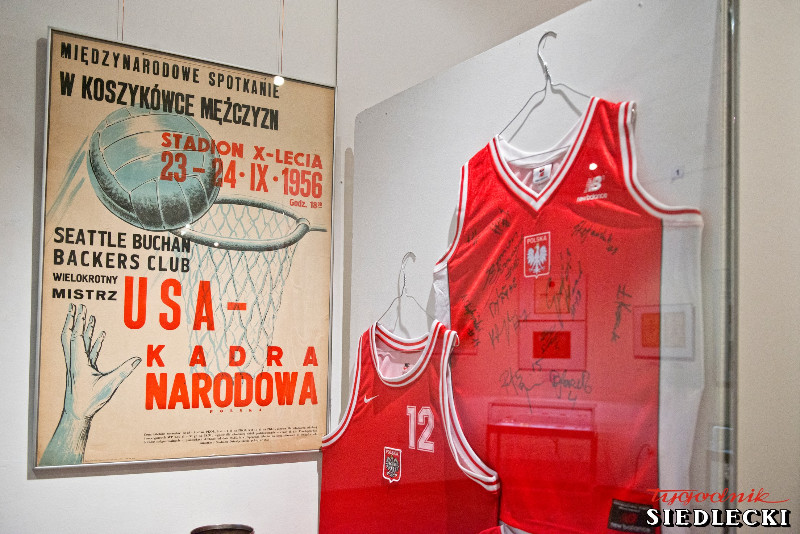 Koszykówka i jej siedleckie akcenty - w Muzeum Regionalnym w Siedlcach - fot. Aga Król