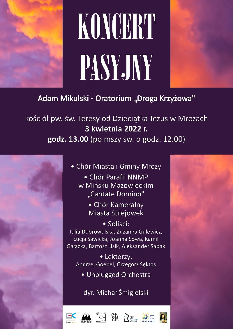 W Mrozach odbędzie się koncert pasyjny Adam Mikulski - Oratorium 