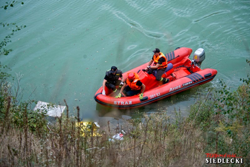 Ciało 78-latka wyłowiono ze zbiornika wodnego na terenie gminy Maciejowice. Zdjęcie poglądowe. Fot. Aga Król