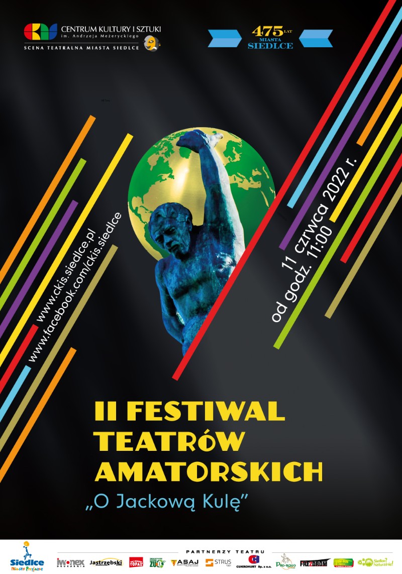 11 czerwca na Scenie Teatralnej Miasta Siedlce odbędzie się II Festiwal Teatrów Amatorskich 