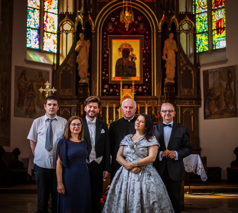 Koncert organowo-wokalny w kościele w Krzesku