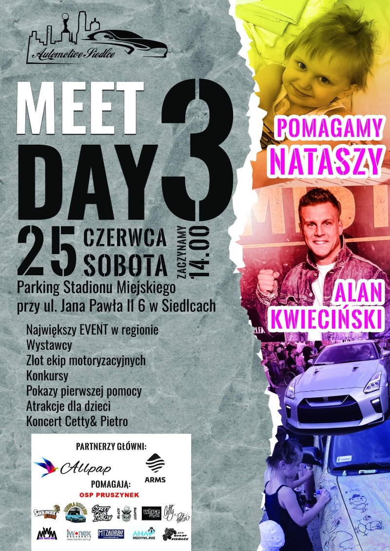Weź udział w imprezie Automotive Meet Day i pomóż Nataszce Żołkowskiej! 