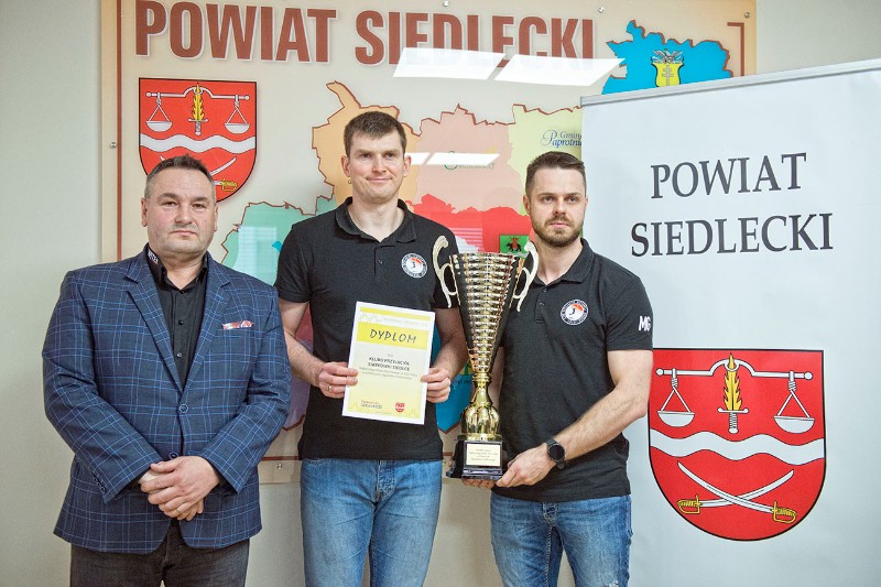KPS Siedlce za swoje poczynania w 2021 roku został wybrany najlepszą drużyną w Plebiscycie „Tygodnika Siedleckiego”. Fot. Aga Król
