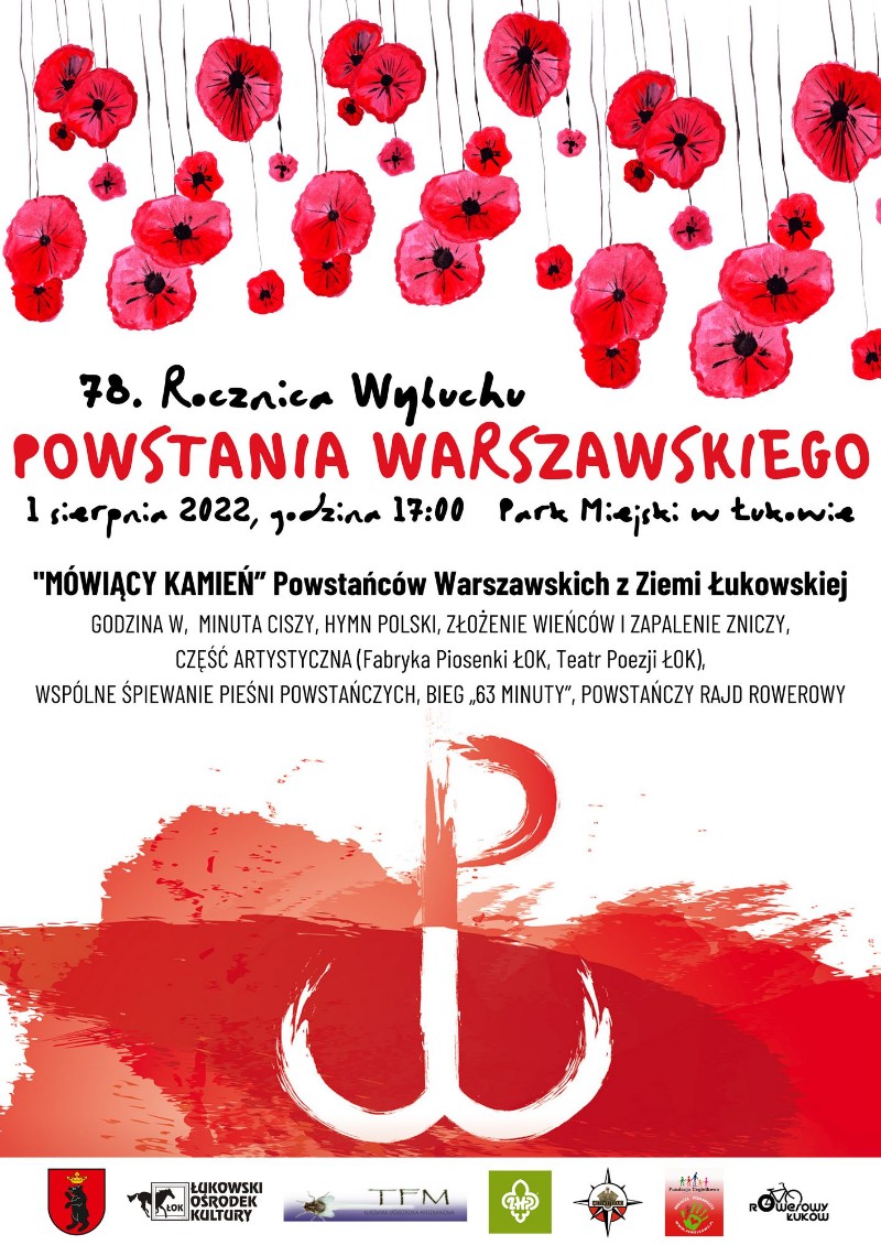 Łuków uczci rocznicę wybuchu Powstania Warszawskiego. 