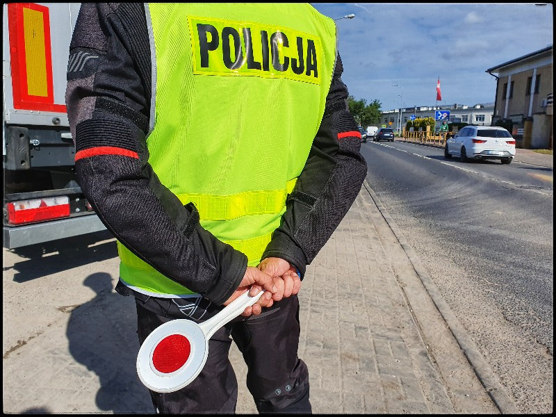 Ogólnopolskie działania Policji na rzecz bezpieczeństwa niechronionych uczestników ruchu drogowego - fot. Aga Król