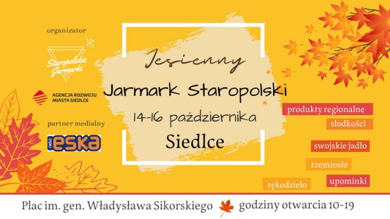 Jarmark Staropolski na Placu Sikorskiego w Siedlcach