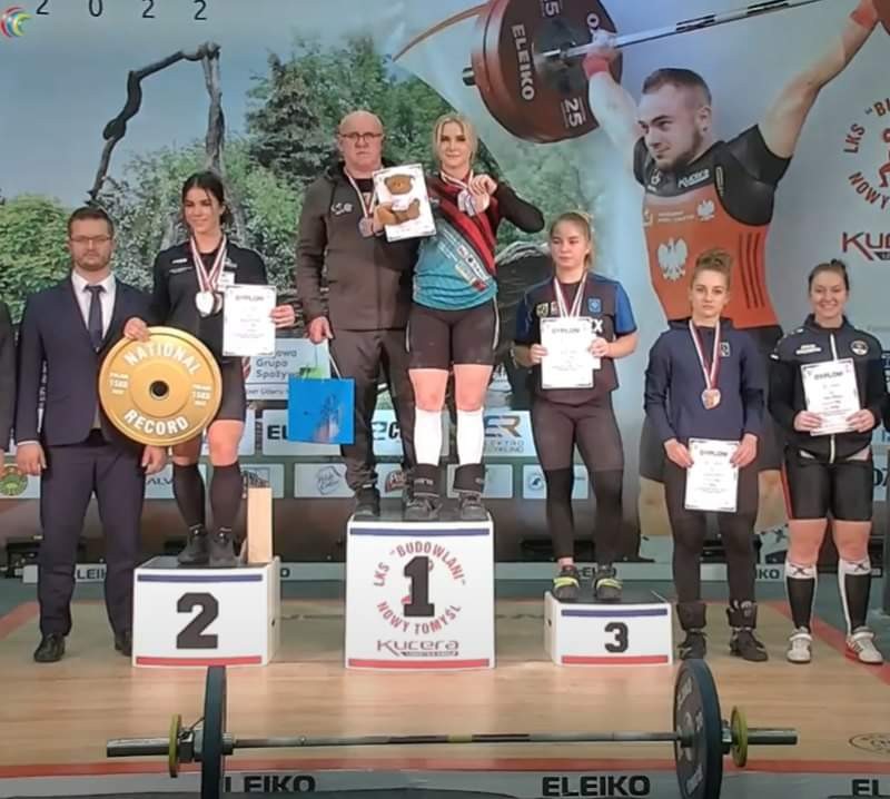 Martyna Dołęga srebrną medalistką mistrzostw Polski 
