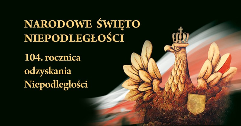 Obchody 104 rocznicy odzyskania przez Polskę Niepodległości w Siedlcach