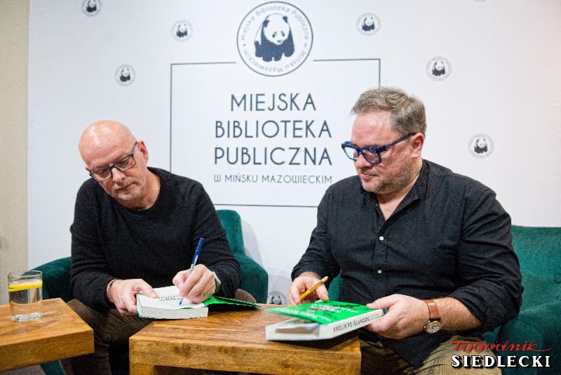 Książka Królik po islandzku - spotkanie autorskie w mińskiej bibliotece - fot. Aga Król