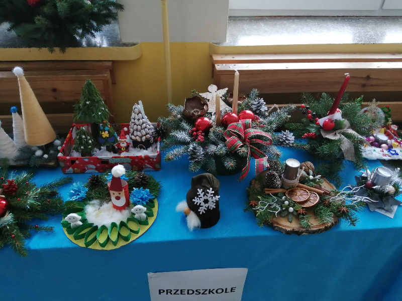 Ozdoby bożonarodzeniowe, fot. arch Starostwa Sokołów Podlaski