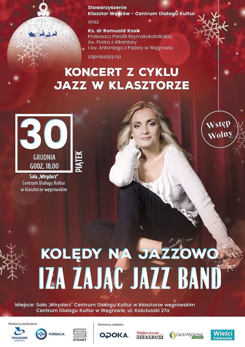 Jazzowy koncert kolęd Izy Zając 