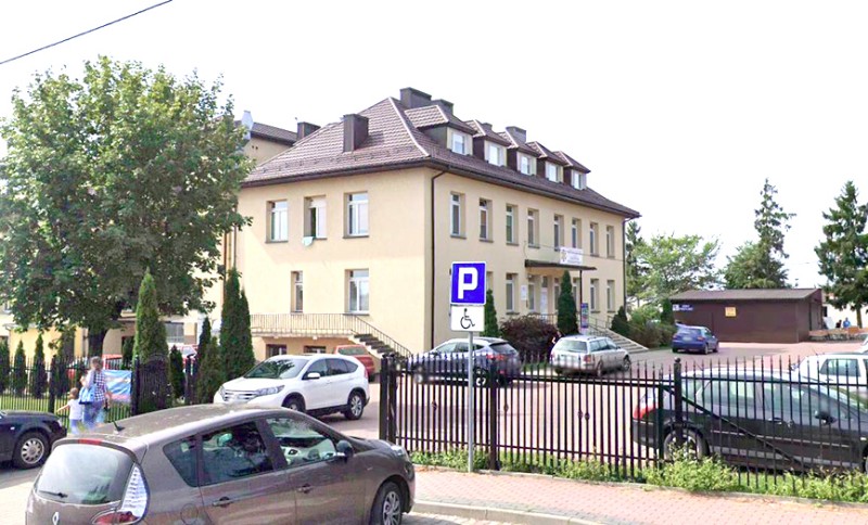 Szpital powiatowy w Łosicach fot. Googlemaps