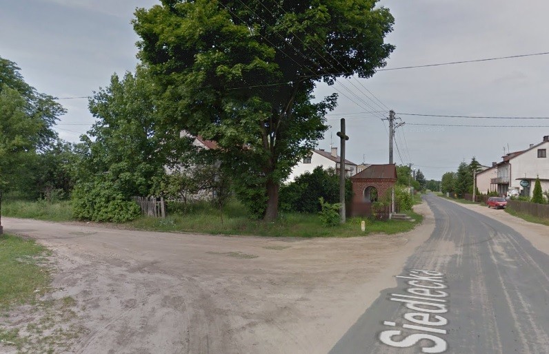Od 14 marca będzie zamknięty odcinek drogi między Błogoszczą a Stokiem Lackim. Fot. google maps 