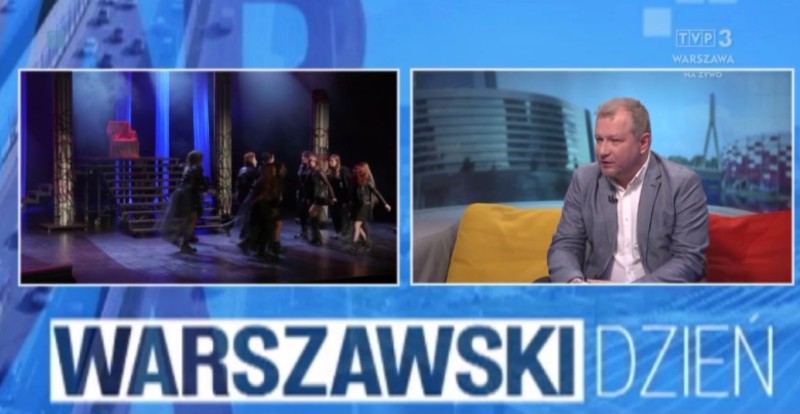 Artur Mydlak mówił w TV3 Warszawa o ofercie kulturalnej CKiS w Siedlcach 