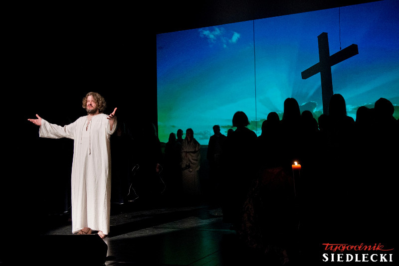 Pasja Jezusa Chrystusa na siedleckiej scenie teatralnej - fot. Aga Król