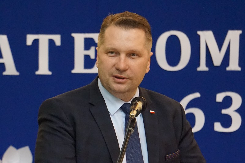 Minister edukacji i nauki prof. Przemysław Czarnek.  fot. sej
