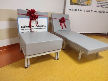 Łóżka dla rodziców małych pacjentów trafiły do Mazowieckiego Szpitala Wojewódzkiego w Siedlcach