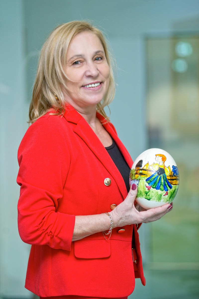 Jakie tajemnice kryje w sobie jajko? Opowiada prof. dr hab. Barbara Biesiada-Drzazga z UPH w Siedlcach. Fot. Aga Król