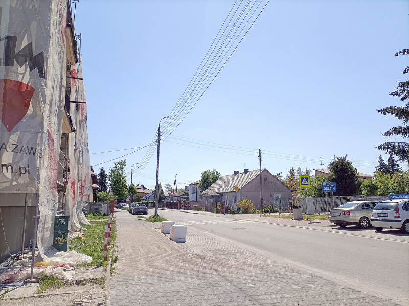 Ulica Browarna w Łukowie. Fot. BS