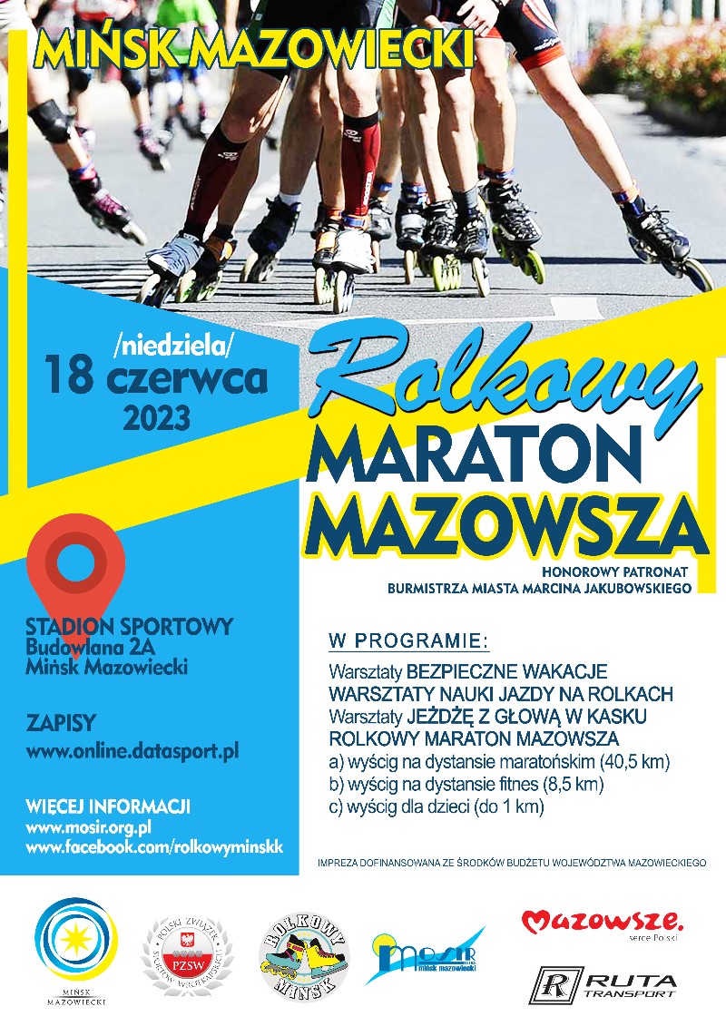 Zapisz się na Rolkowy Maraton Mazowsza!