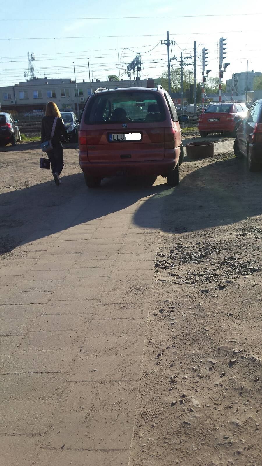 parking za Dworcem PKP w Siedlcach