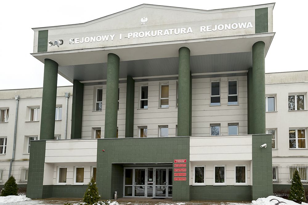 Gmach sądu w Sokołowie Podlaskim. fot. Janusz Mazurek