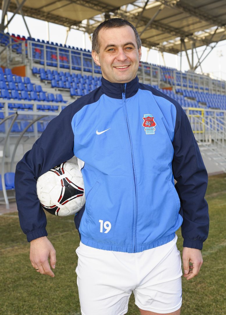 Trener Piotr Szczechowicz (fot. J. Mazurek)