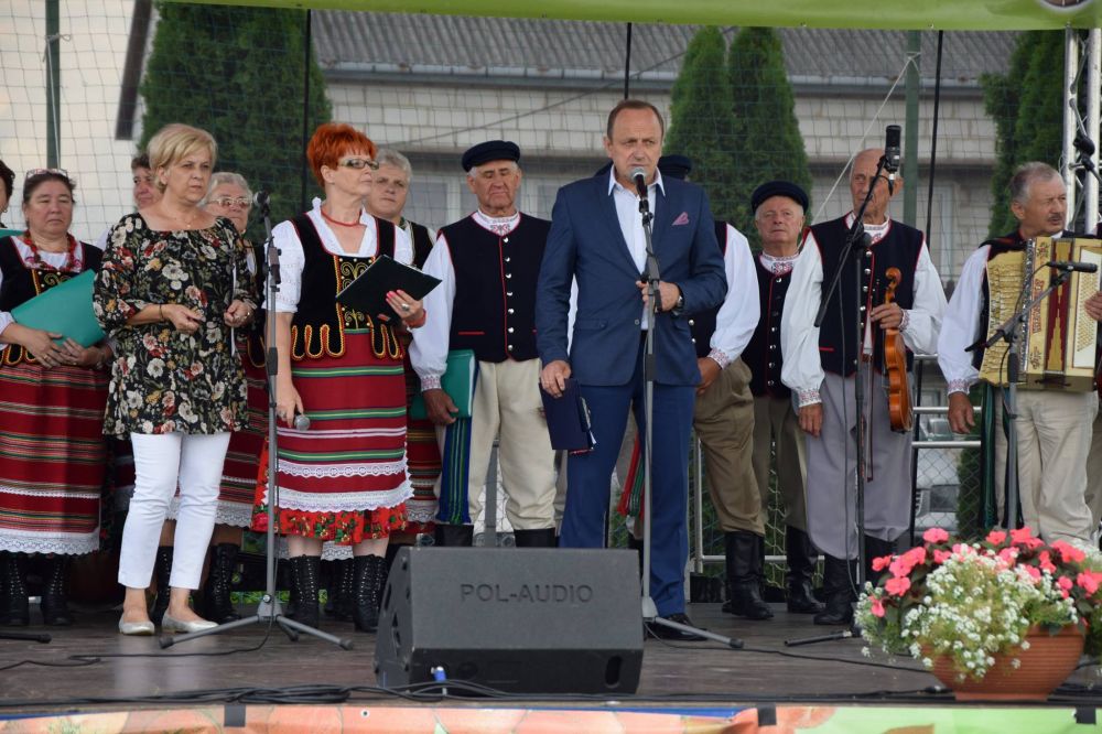 Imprezę otworzył wójt gminy Jabłonna Lacka Wiesław Michalczuk