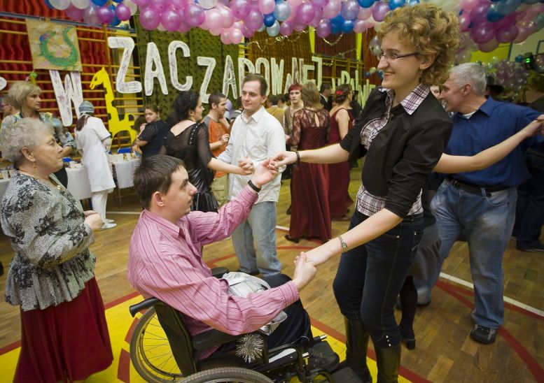 Tradycją Stowarzyszenia są doroczne bale karnawałowe dla osób niepełnosprawnych. Fot. Janusz Mazurek