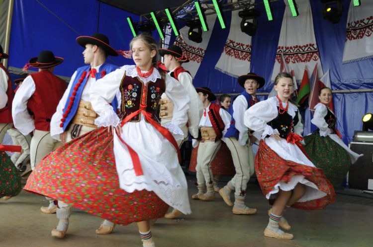 Tańczą Sokołowianie. (fot. J.Mazurek)