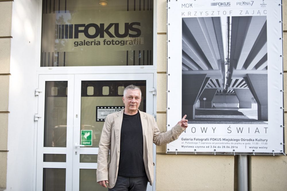 Krzysztof Zając, autor wystawy w Focusie. Fot. Aga Król