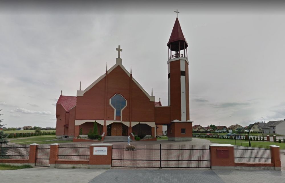 Kościół Rzymskokatolicki Pw. św. Brata Alberta w Łukowie Google street view