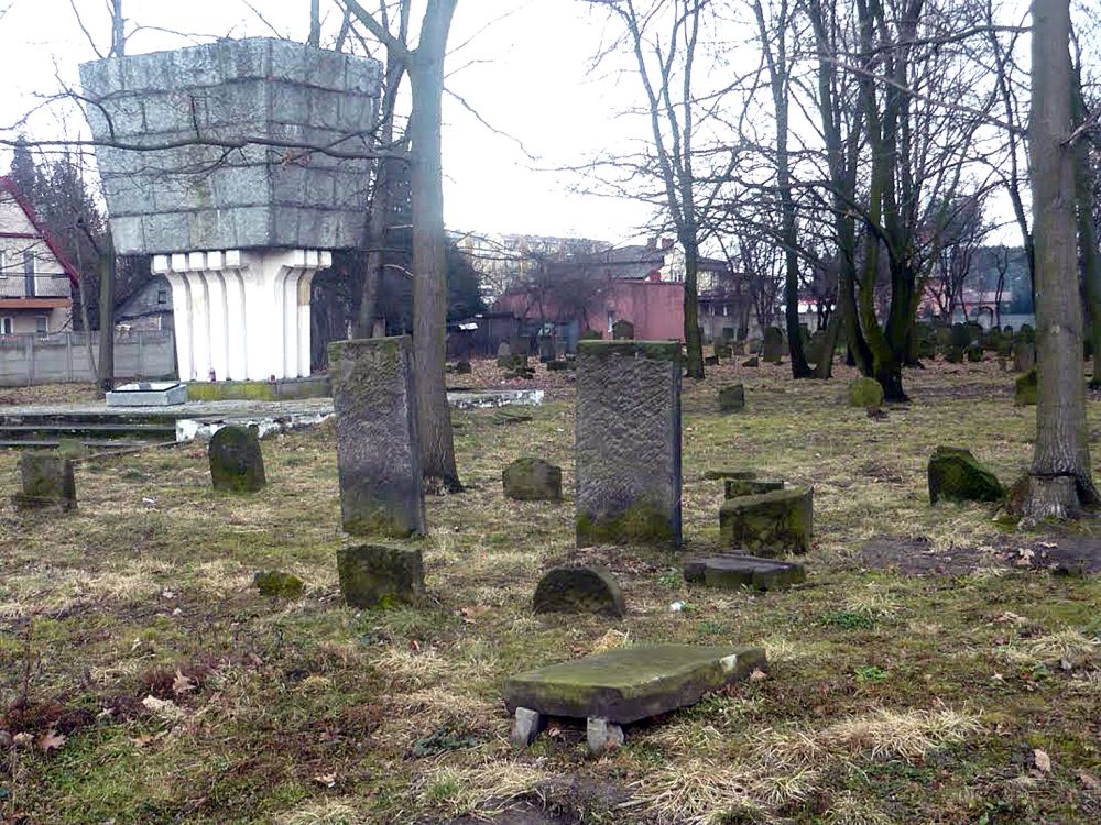 Cmentarz żydowski w Mińsku Mazowieckim. Fot. BoNo