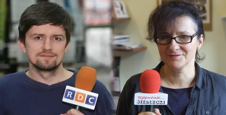 Prowadzący debatę: Łukasz Pastor (RDC) i Mariola Zaczyńska („TS”)